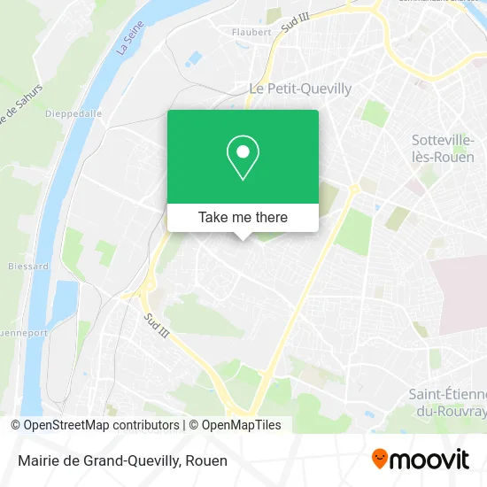 Mairie de Grand-Quevilly map