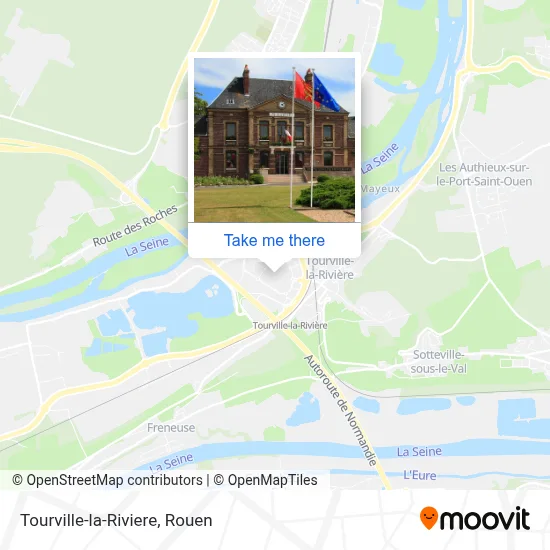 Tourville-la-Riviere map