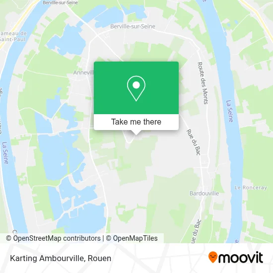 Karting Ambourville map