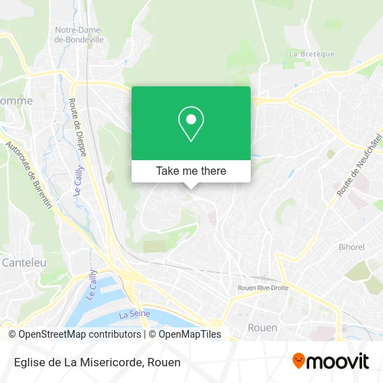 Eglise de La Misericorde map