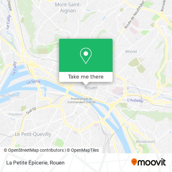 Mapa La Petite Épicerie