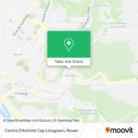 Centre D'Activité Cap Longpaon map