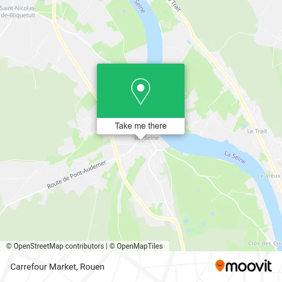 Carrefour Market map