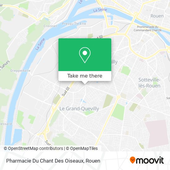 Pharmacie Du Chant Des Oiseaux map