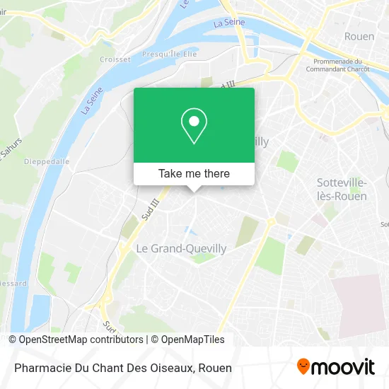 Pharmacie Du Chant Des Oiseaux map