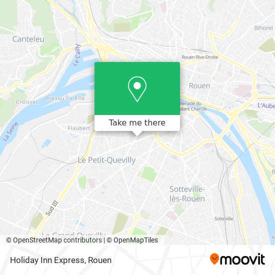 Holiday Inn Express map