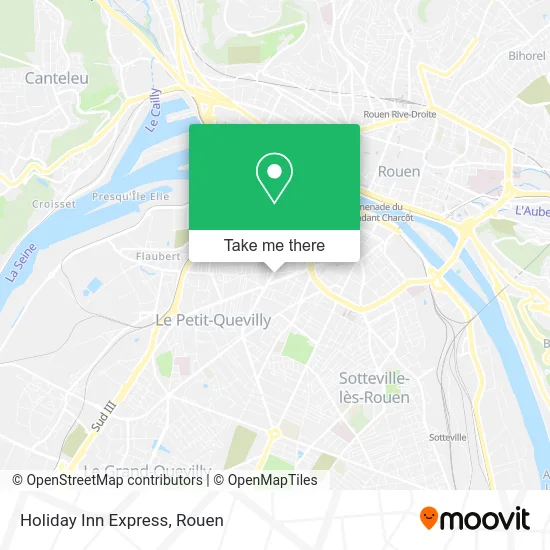 Holiday Inn Express map