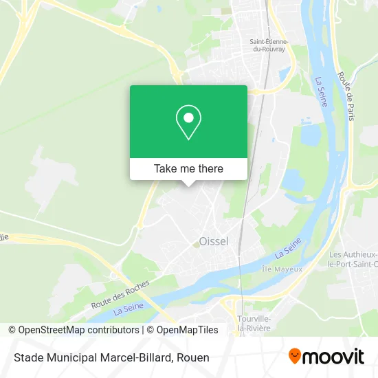 Stade Municipal Marcel-Billard map