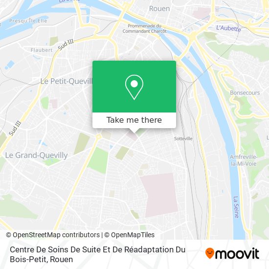 Centre De Soins De Suite Et De Réadaptation Du Bois-Petit map