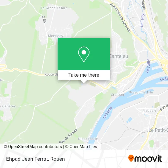 Ehpad Jean Ferrat map