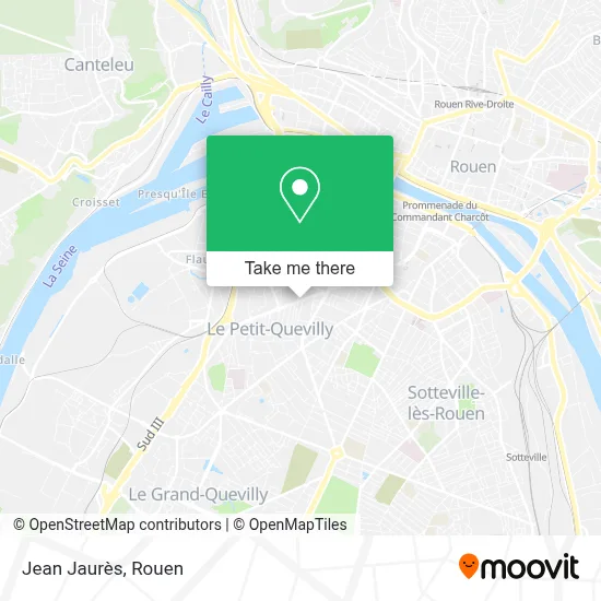 Jean Jaurès map