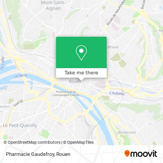 Pharmacie Gaudefroy map