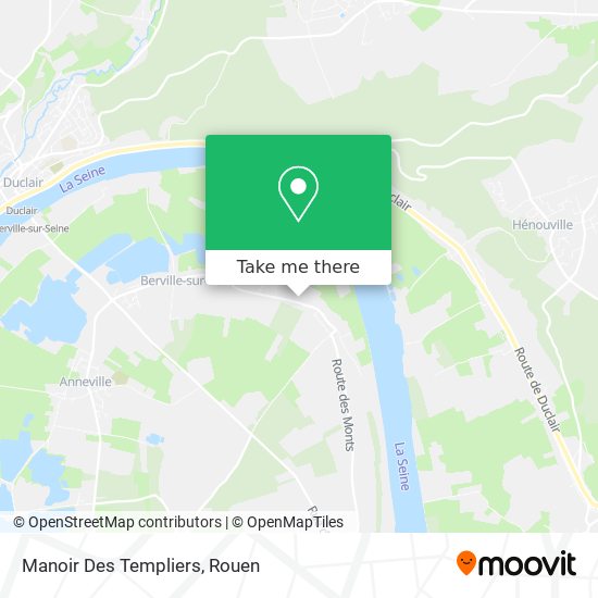 Manoir Des Templiers map