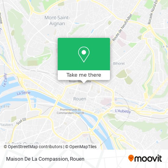 Maison De La Compassion map