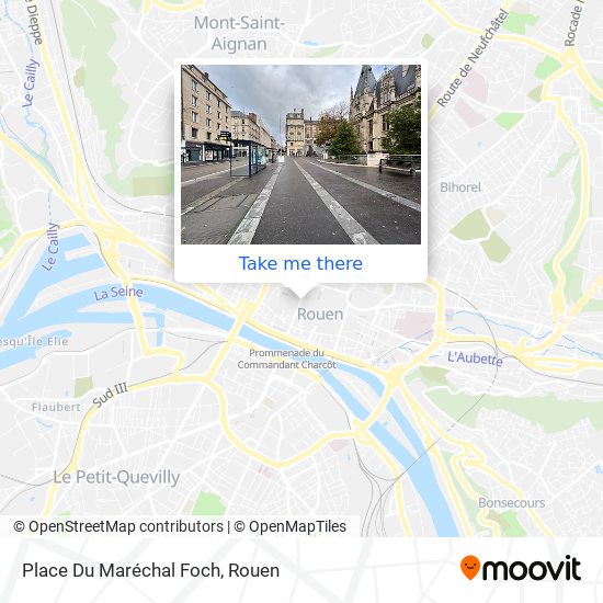 Place Du Maréchal Foch map