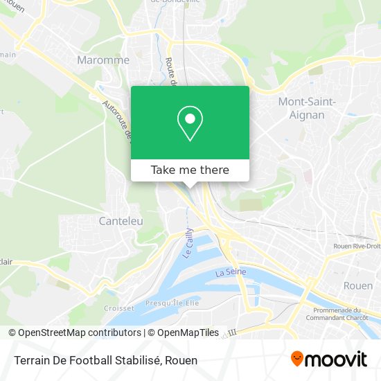 Terrain De Football Stabilisé map