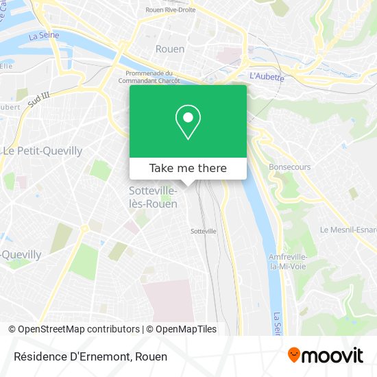Résidence D'Ernemont map