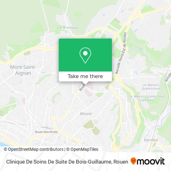 Mapa Clinique De Soins De Suite De Bois-Guillaume