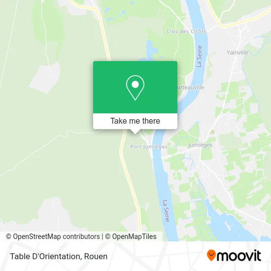 Table D'Orientation map