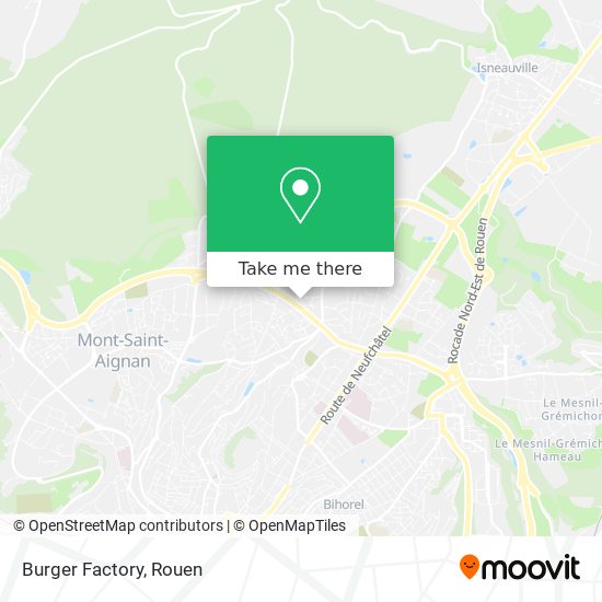 Burger Factory map