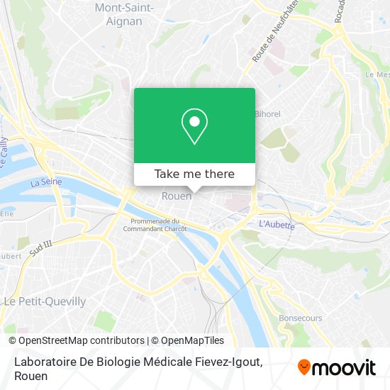 Laboratoire De Biologie Médicale Fievez-Igout map