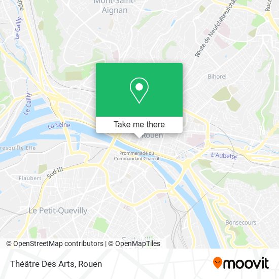 Mapa Théâtre Des Arts