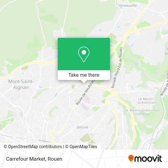Carrefour Market map