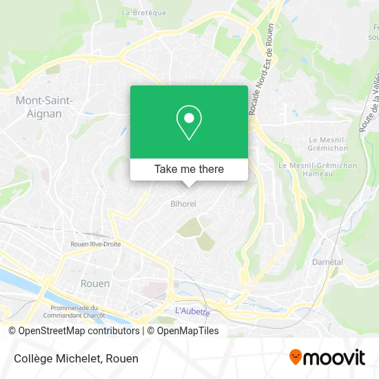 Collège Michelet map