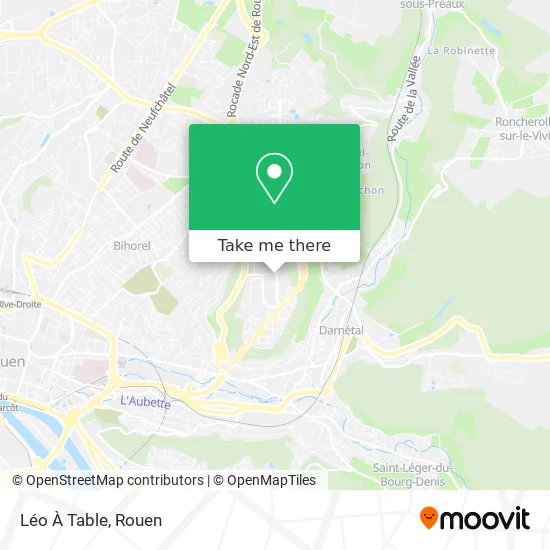 Léo À Table map