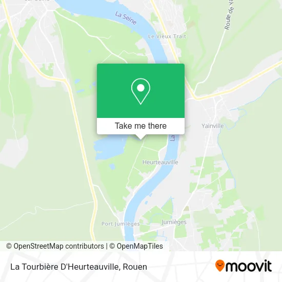 La Tourbière D'Heurteauville map