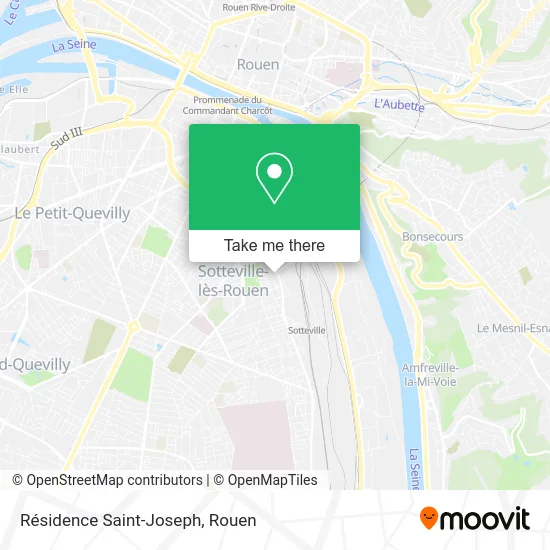 Résidence Saint-Joseph map