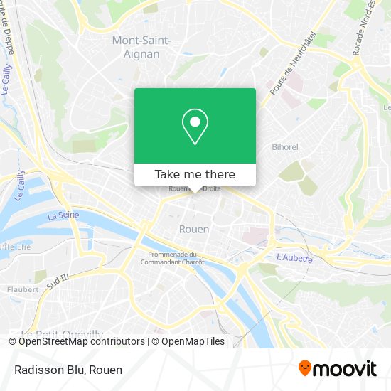 Radisson Blu map