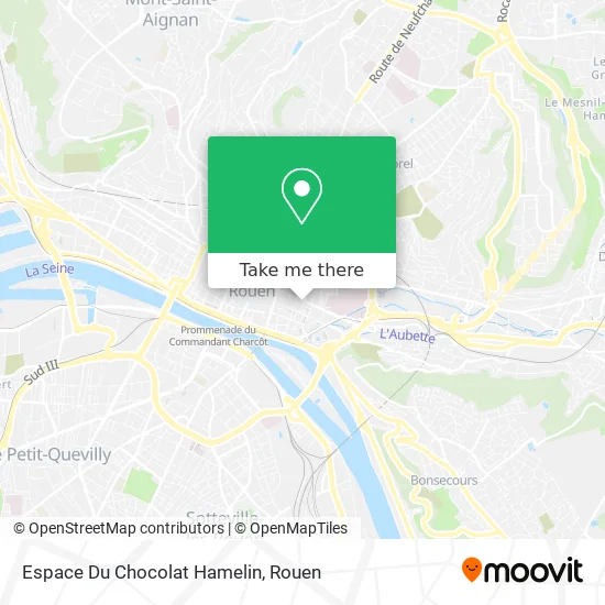 Espace Du Chocolat Hamelin map