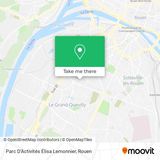Parc D’Activités Élisa Lemonnier map