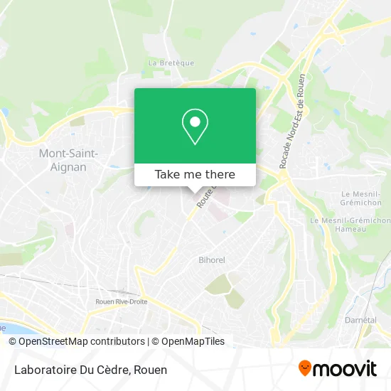 Laboratoire Du Cèdre map