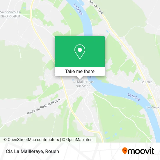 Cis La Mailleraye map