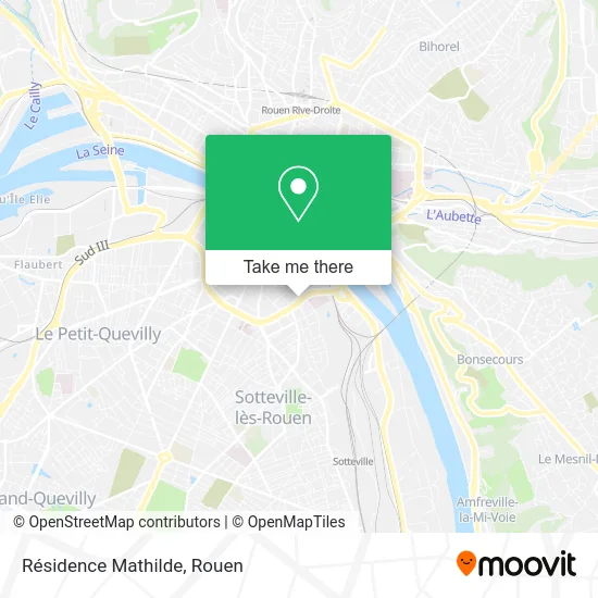 Résidence Mathilde map