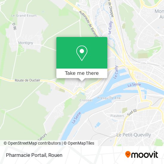 Pharmacie Portail map