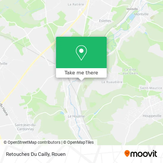 Retouches Du Cailly map