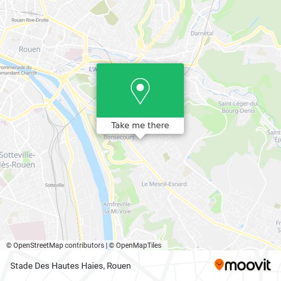 Stade Des Hautes Haies map