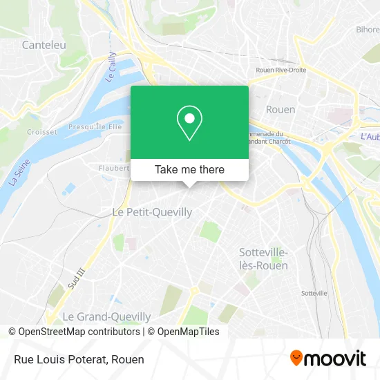 Rue Louis Poterat map