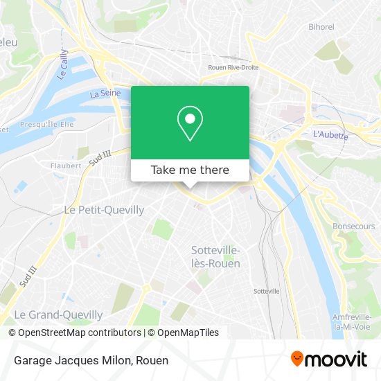 Garage Jacques Milon map