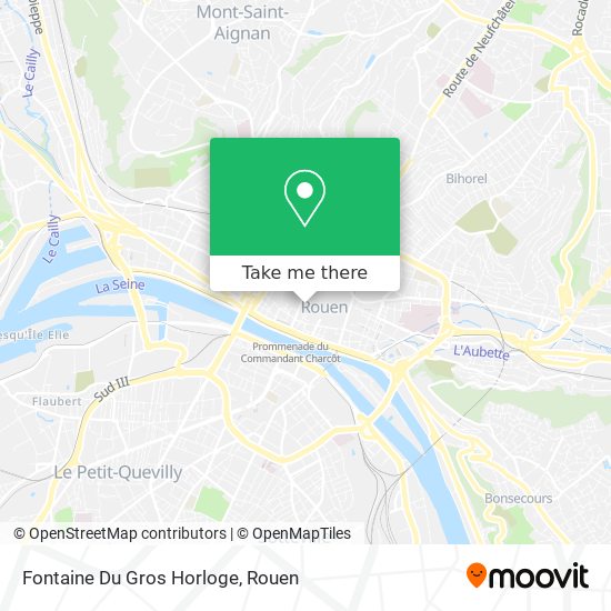 Fontaine Du Gros Horloge map