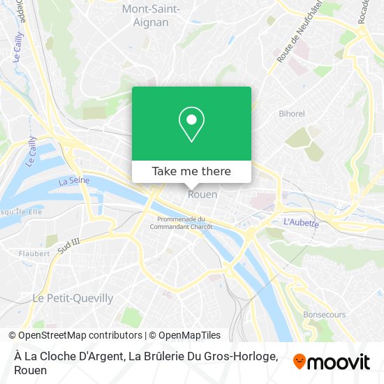 Mapa À La Cloche D'Argent, La Brûlerie Du Gros-Horloge