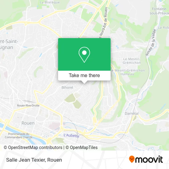 Salle Jean Texier map