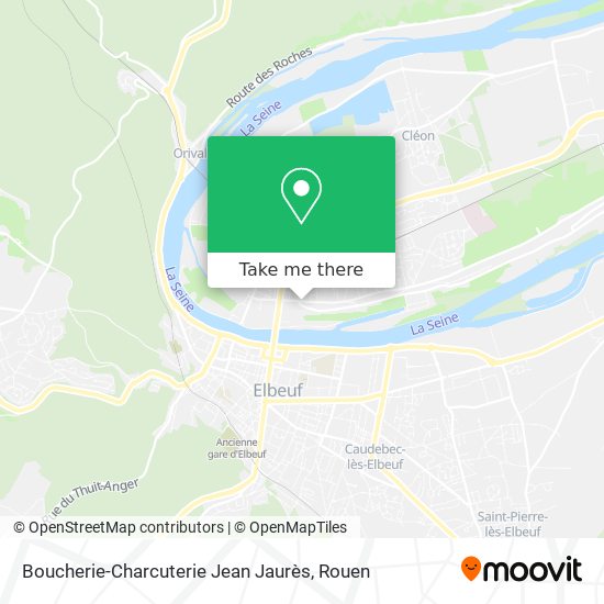 Boucherie-Charcuterie Jean Jaurès map
