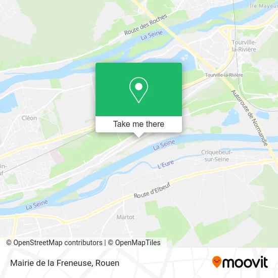 Mairie de la Freneuse map