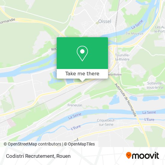 Codistri Recrutement map