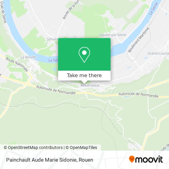 Painchault Aude Marie Sidonie map