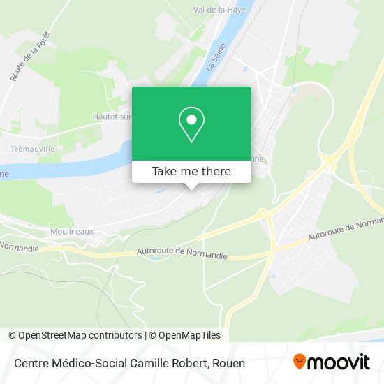 Centre Médico-Social Camille Robert map
